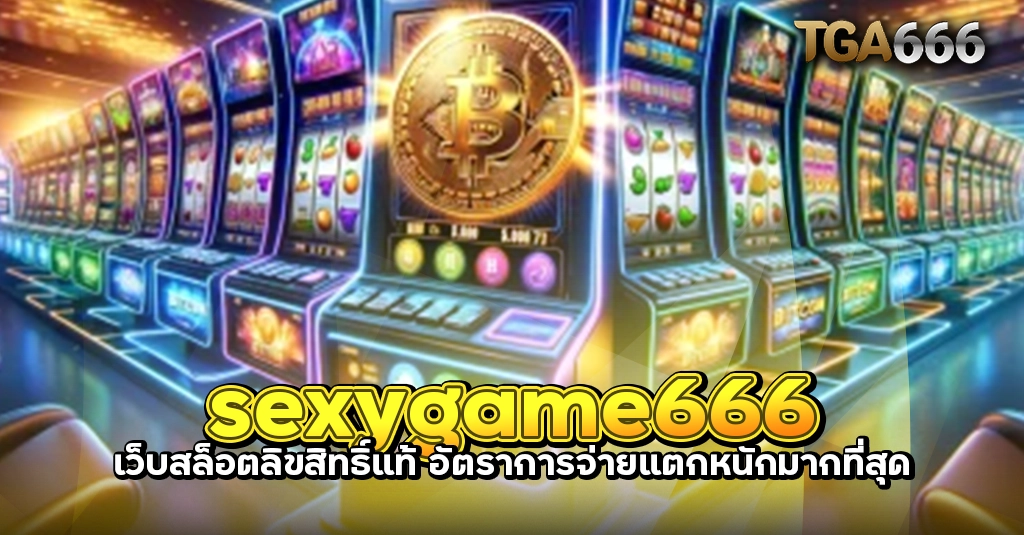 sexygame666 เว็บสล็อตลิขสิทธิ์แท้ อัตราการจ่ายแตกหนักมากที่สุด TGA666 meslot55 TGASLOT99 TGA99